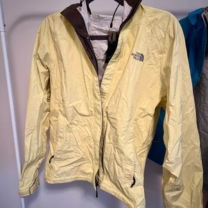 The North Face Yellow Rain Jacket